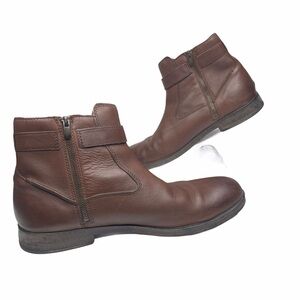 Clarks Leather Chelsea Boots Brown Size 13M EUC